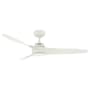Hunter Mosley 52" 3 Blade Indoor / Outdoor Ceiling Fan with Wall Control Matte White