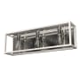 Hunter Squire Manor 3 Light 25" Wide Bathroom Vanity Light Distressed White