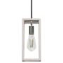Hunter Squire Manor 5" Wide Mini Pendant Chrome