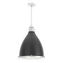 Hunter Bluff View 3 Light 16" Wide Pendant Flat Matte Black