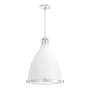 Hunter Bluff View 3 Light 16" Wide Pendant Fresh White