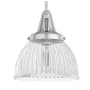 Hunter Cypress Grove 10" Wide Mini Pendant Brushed Nickel