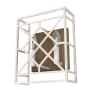 Hunter Langwood 2 Light 12" Tall LED Wall Sconce Distressed White
