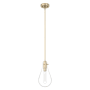 Hunter Lundin 7" Wide Mini Pendant Palm Gold