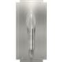 Hunter Zoanne 10" Tall Wall Sconce - ADA Compliant Brushed Nickel