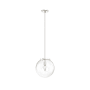 Hunter Sacha 12" Wide Pendant Brushed Nickel