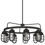 Hunter Starklake 9 Light 35" Wide Ring Chandelier Noble Bronze