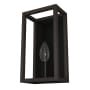 Hunter Squire Manor 11" Tall Bathroom Sconce Matte Black