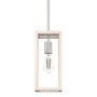Hunter Squire Manor 5" Wide Mini Pendant Brushed Nickel