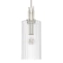 Hunter Gatz 6" Wide Mini Pendant Brushed Nickel