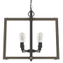 Hunter Woodburn 4 Light 25" Wide Chandelier Noble Bronze