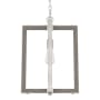 Hunter Woodburn 14" Wide Pendant Brushed Nickel