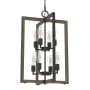 Hunter Woodburn 8 Light 19" Wide Chandelier Noble Bronze