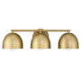 Hunter Erling 3 Light 22" Wide Vanity Light Luxe Gold