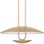 Hunter Sunset Ridge 18" Wide LED Pendant Luxe Gold