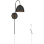 Hunter Erling 15" Tall LED Wall Sconce Matte Black