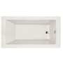 Hydrosystems Sydney Three Wall Alcove Acrylic Soaking Tub with Right Drain - Includes Drain Assembly Biscuit