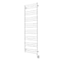 ICO Bath Tuzio Sorano 19-1/2"W x 64"H 110-120V Plug-In Stainless Steel Towel Warmer Matte White