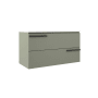 ICO Bath Accent 36" Single Wall Mounted Vanity Cabinet - Less Vanity Top Sage Green