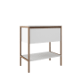 ICO Bath Tempo 32" Single Free Standing Vanity Cabinet - Less Vanity Top Matte White