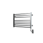 ICO Bath Tuzio Avento 35-1/2"W x 19"H 120 V Plug-In Steel Towel Warmer Chrome