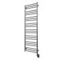 ICO Bath Tuzio Sorano 19-1/2"W x 64"H 110-120V Plug-In Stainless Steel Towel Warmer Brushed Nickel