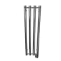 ICO Bath Tuzio Rosendal 10-1/2"W x 37-1/2"H 120 V Plug-In Steel Towel Warmer Chrome