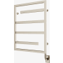 ICO Bath Tuzio Vasto 23-1/2"W x 31"H 120 V Plug-In Steel Towel Warmer Polished Nickel