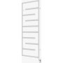 ICO Bath Tuzio Vasto 23-1/2"W x 64"H 120 V Plug-In Steel Towel Warmer Matte White