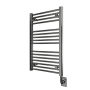 ICO Bath Tuzio Savoy 19"W x 31"H Hydronic Steel Towel Warmer Chrome