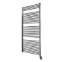 ICO Bath Tuzio Savoy 29-1/2"W x 66-1/2"H Hydronic Steel Towel Warmer Chrome