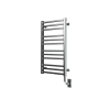 ICO Bath Tuzio Avento 19-1/2"W x 31"H Hydronic Steel Towel Warmer Chrome