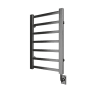 ICO Bath Tuzio Milano 19-1/2"W x 31"H Hydronic Steel Towel Warmer Chrome