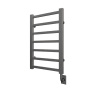 ICO Bath Tuzio Milano 19-1/2"W x 31"H Hydronic Steel Towel Warmer Brushed Nickel