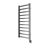 ICO Bath Tuzio Milano 19-1/2"W x 50-1/2"H Hydronic Steel Towel Warmer Chrome