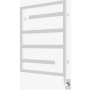 ICO Bath Tuzio Vasto 23-1/2"W x 31"H 120 V Hydronic Stainless Steel Towel Warmer Matte White