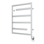 ICO Bath Tuzio Vasto 23-1/2"W x 31"H 120 V Hydronic Stainless Steel Towel Warmer Chrome