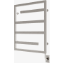 ICO Bath Tuzio Vasto 23-1/2"W x 31"H 120 V Hydronic Stainless Steel Towel Warmer Brushed Nickel
