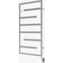 ICO Bath Tuzio Vasto 23-1/2"W x 47-1/2"H 120 V Hydronic Stainless Steel Towel Warmer Brushed Nickel