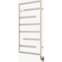 ICO Bath Tuzio Vasto 23-1/2"W x 47-1/2"H 120 V Hydronic Stainless Steel Towel Warmer Polished Nickel