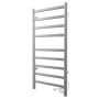 ICO Bath Kontour 18" W x 40" H 110 V Plug-In Stainless Steel Towel Warmer Brushed Nickel