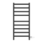 ICO Bath Kontour 18" W x 40" H 110 V Plug-In Stainless Steel Towel Warmer Matte Black