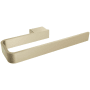 ICO Bath Volkano Cinder 8" Towel Bar Brushed Gold Light