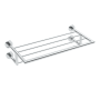 ICO Bath Summit 21-11/16" Brass Double Towel Shelf Chrome