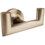 ICO Bath Volkano Glow Double Robe Hook PVD Brushed Bronze