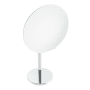 ICO Bath 7-5/8" W x 14-11/16" H Circular Bathroom Mirror Chrome
