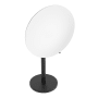 ICO Bath 7-5/8" W x 14-11/16" H Circular Bathroom Mirror Matte Black