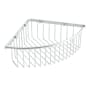 ICO Bath Volkano Corner Shower Basket Chrome
