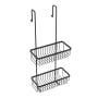 ICO Bath Volkano Hanging Shower Basket Matte Black