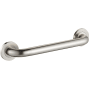 ICO Bath Round 12" Grab Bar Brushed Nickel